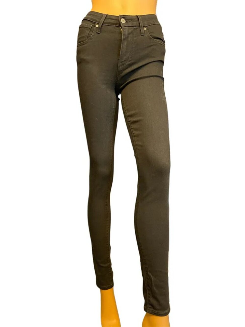 Levi's 721 High Rise Skinny Jeans in Black